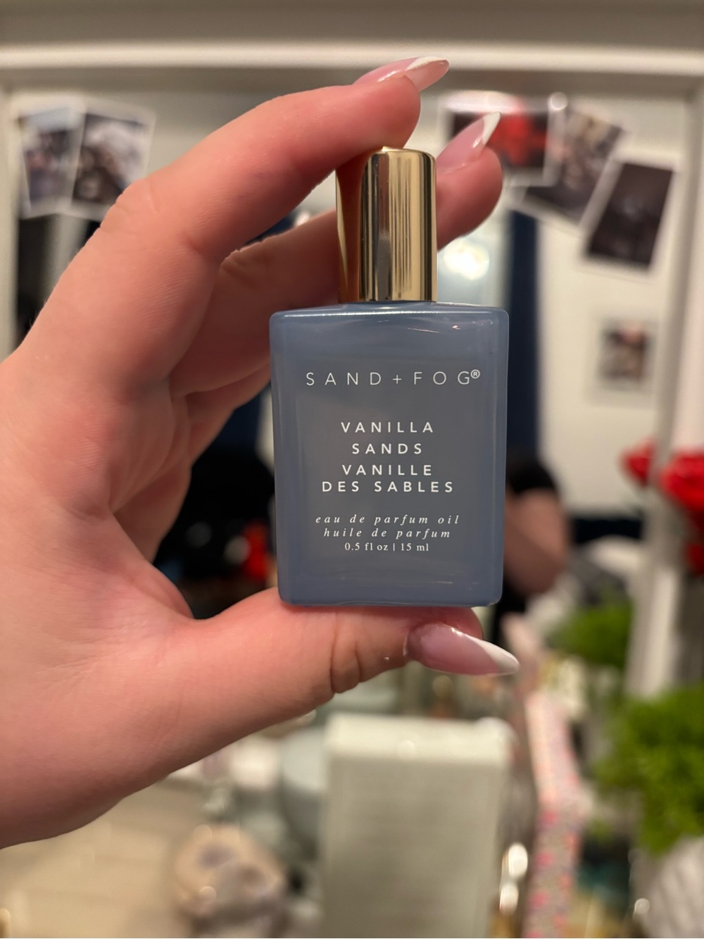 SAND+FOG Vanilla Sands Eau de Parfum Oil — Blue 15 mL